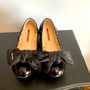 Authentic Prada ballet flats